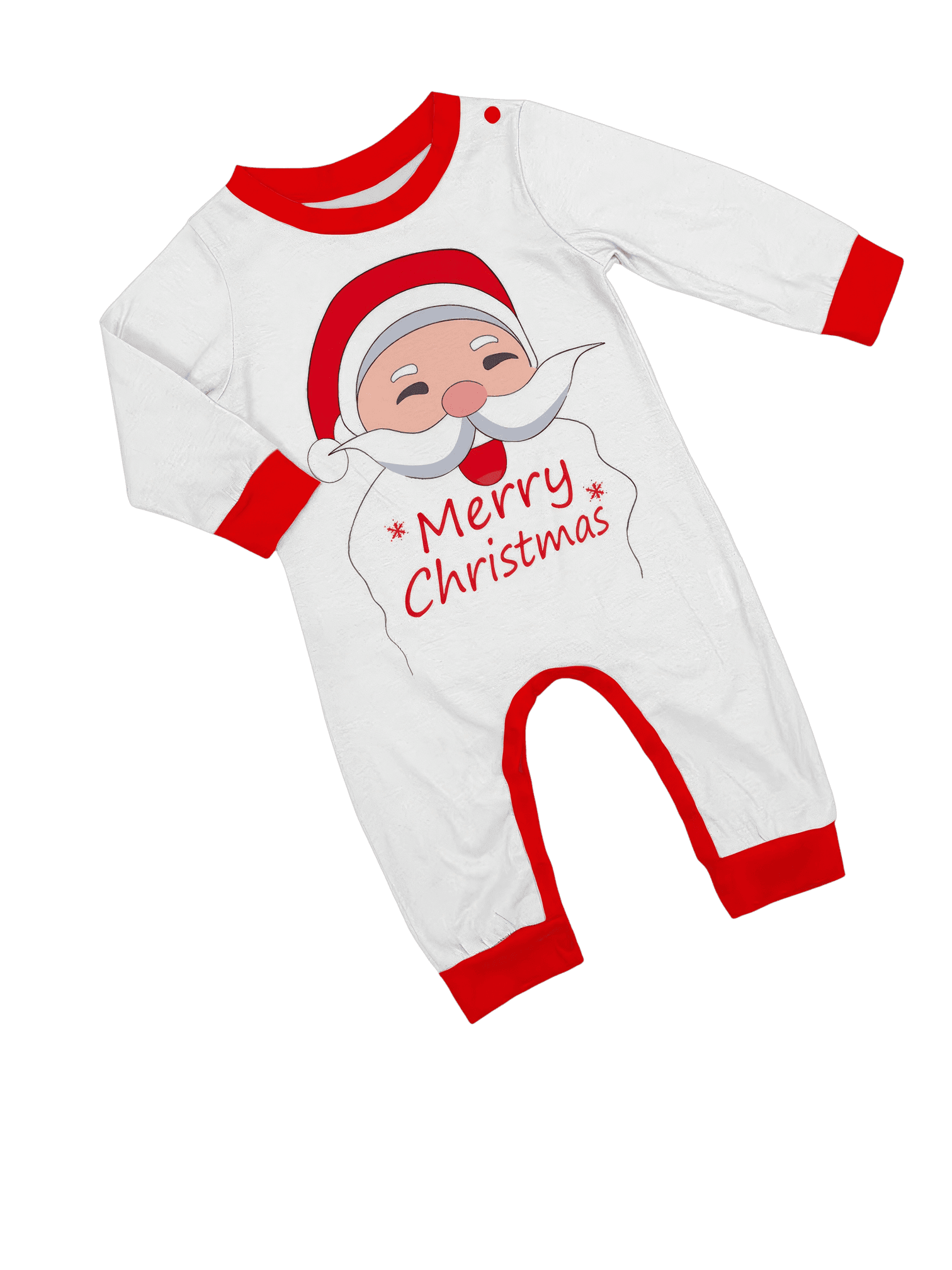 Family Christmas pyjamas, Ghibli style, Father Christmas motif