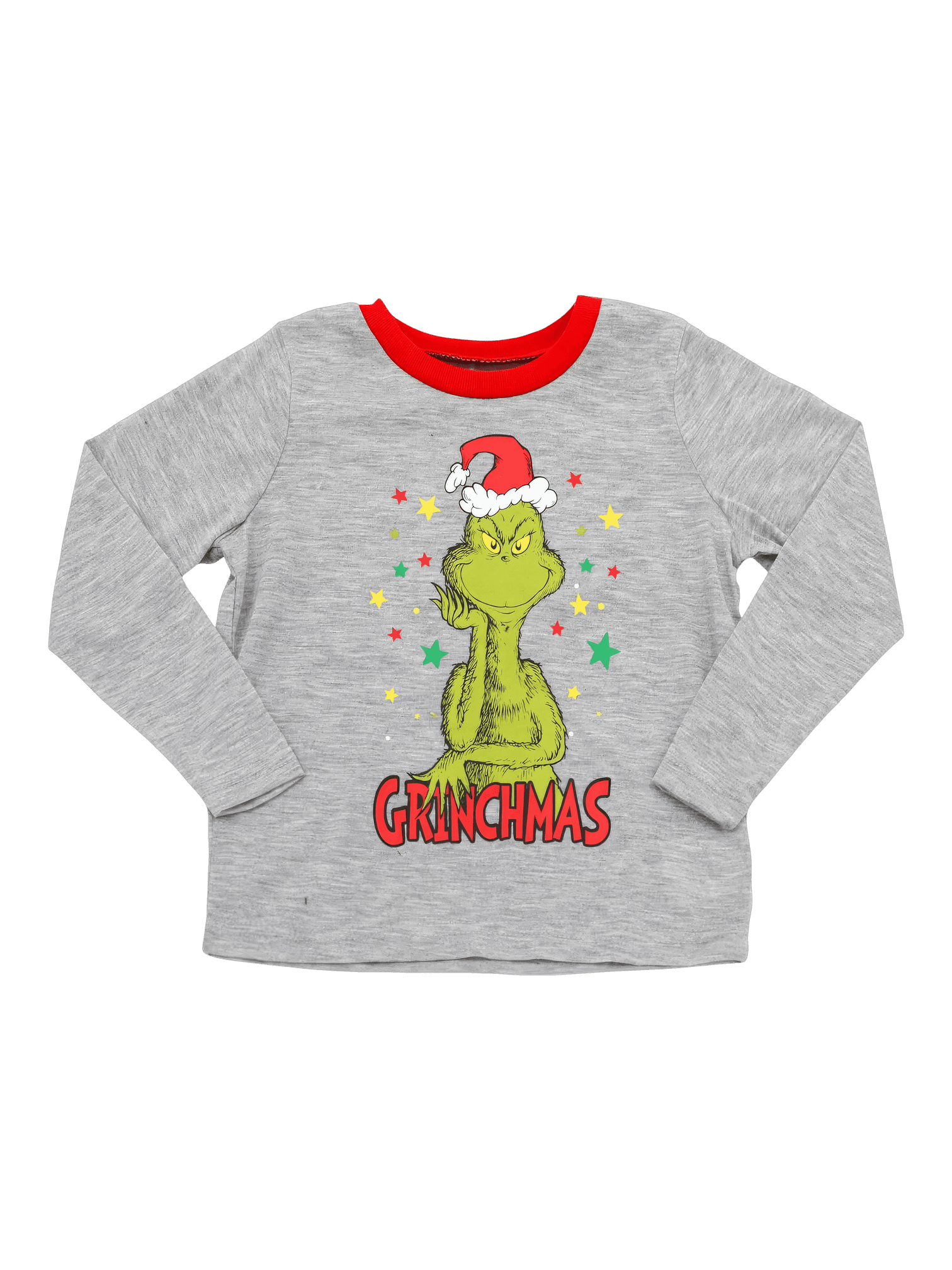 Matching Grey and black grinchmas family pyjamas