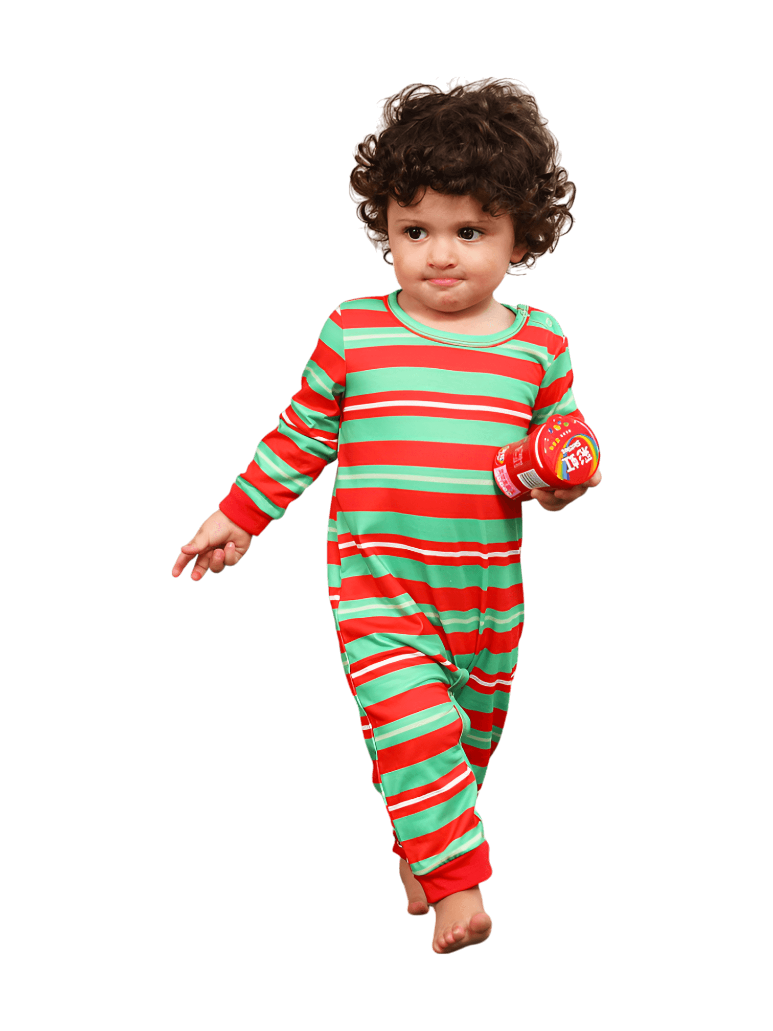 Pigiama Grinchmas per tutta la famiglia, a righe rosse e verdi