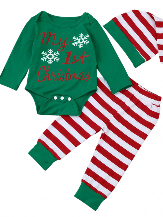 Christmas pyjamas My 1st christmas for Babies