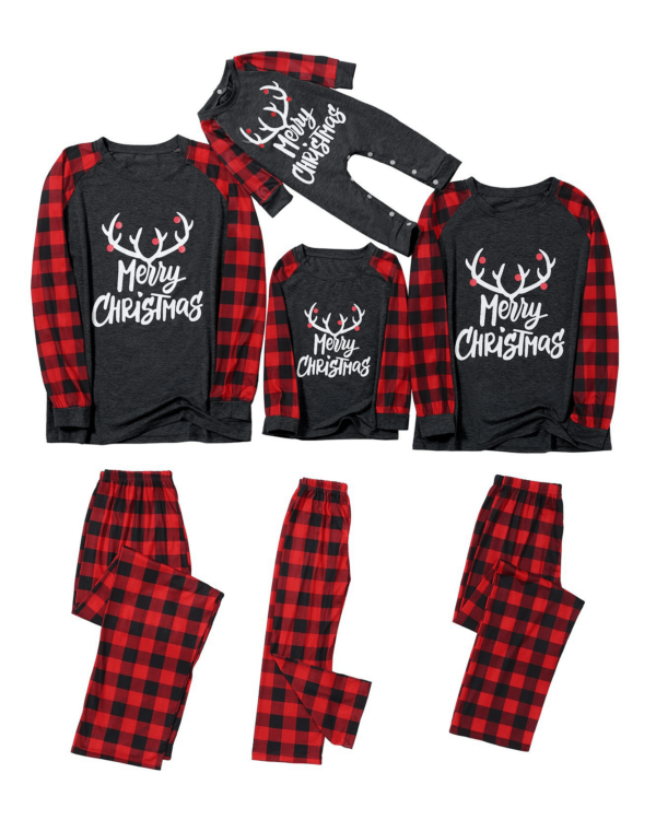 Christmas pyjamas Merry christmas reindeer antlers