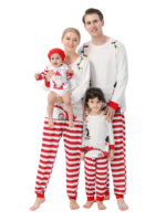 Christmas pyjamas Father Christmas tied with a garland