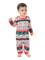 Christmas pyjamas Rascal reindeer with a big red nose