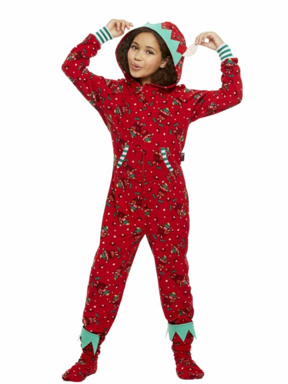 Family Christmas Pyjamas Elf Suit