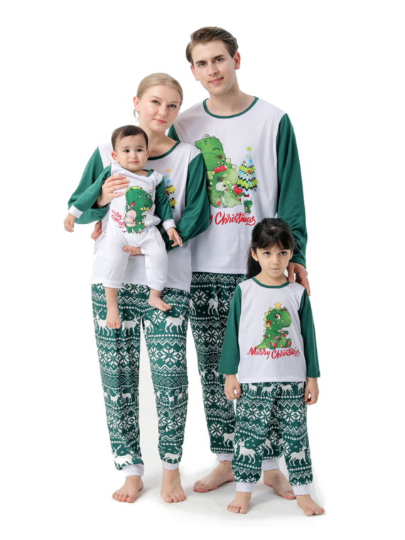 Christmas pyjamas Little Christmas dinosaur