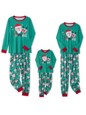 Christmas pyjamas Little Santa and his Reindeer