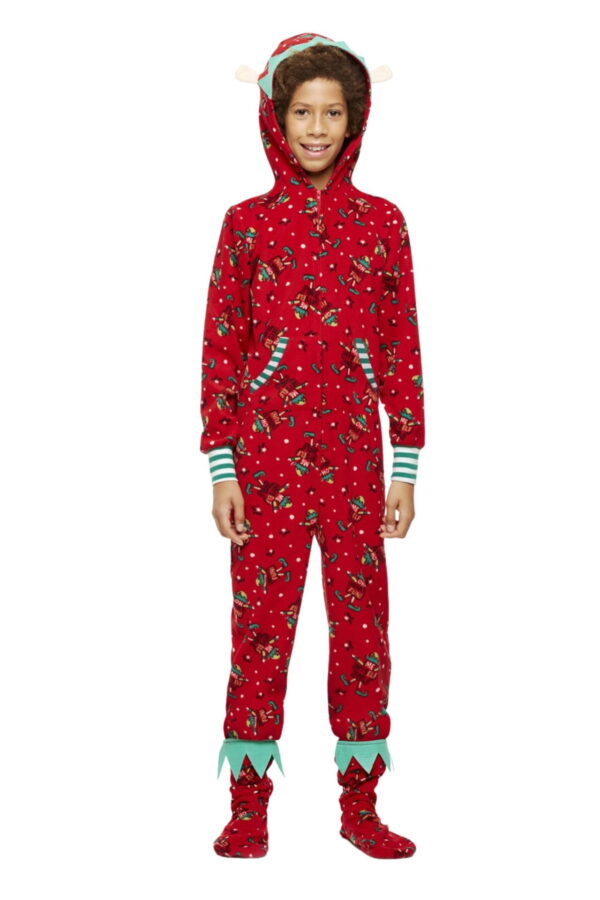 Family Christmas Pyjamas Elf Suit