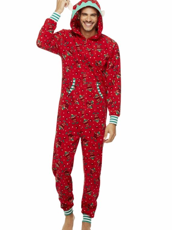 Family Christmas Pyjamas Elf Suit