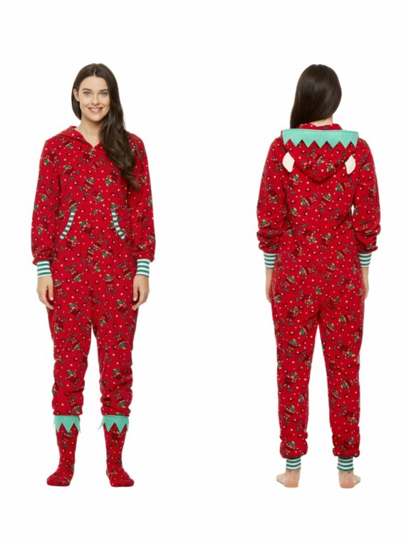 Family Christmas Pyjamas Elf Suit