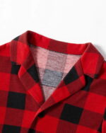 Modern Christmas Pyjamas in Red Checkered