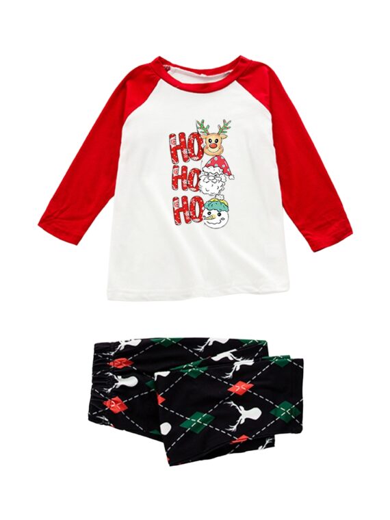 Christmas pyjamas 3 little guys Ho Ho Ho