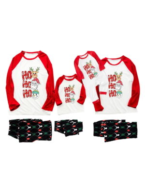 Christmas pyjamas 3 little guys Ho Ho Ho