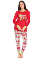 Christmas family pyjamas Merry Grinchmas