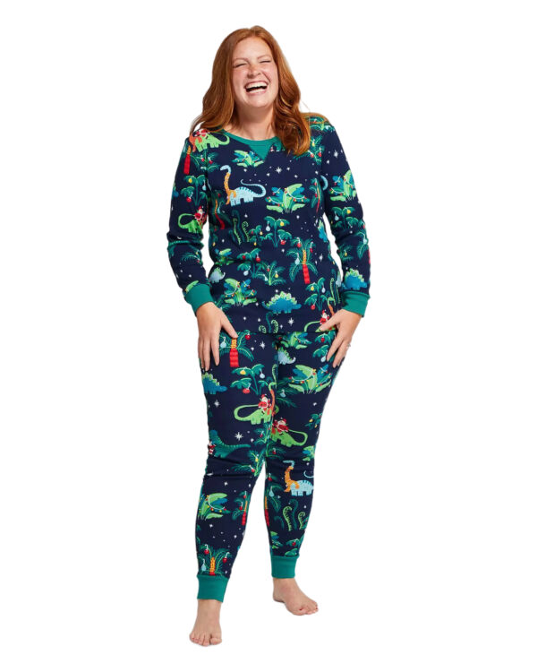 Julpyjamas Dinosaurietränare