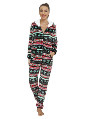 le gang de noël christmas jumpsuit for women and couples model