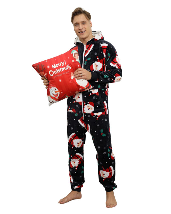 Christmas Jumpsuit Santa Claus, couples