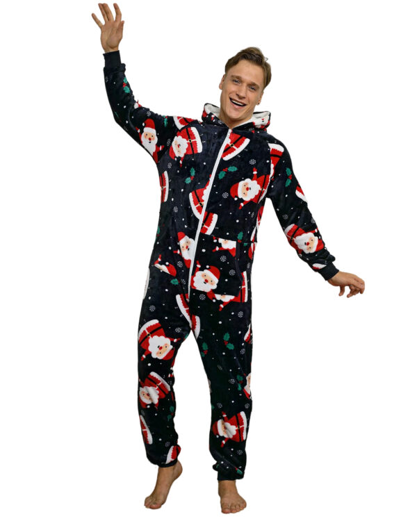 Christmas Jumpsuit Santa Claus, couples