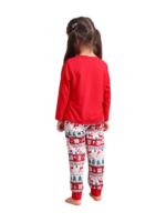 Fröhliche Weihnachten im roten Pyjama im Grinchmas-Stil