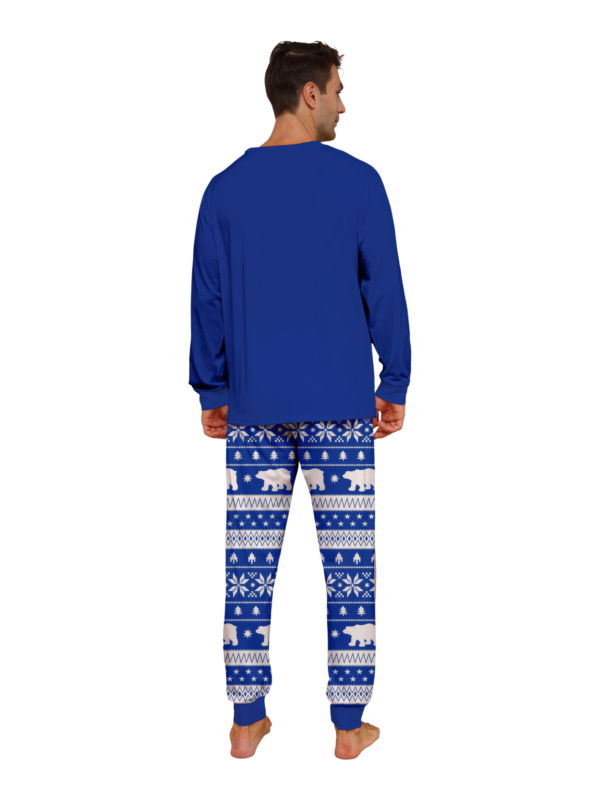 Blue Matching Christmas Pyjamas Starry Magic Tree