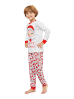 Family Christmas pyjamas, Ghibli style, Father Christmas motif