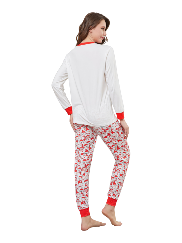 Family Christmas pyjamas, Ghibli style, Father Christmas motif