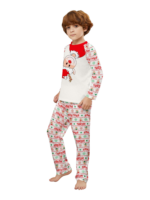 Family Christmas pyjamas, Ghibli style, Reindeer motif