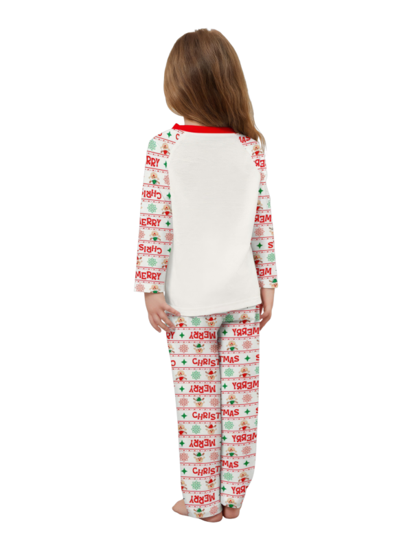 Family Christmas pyjamas, Ghibli style, Reindeer motif