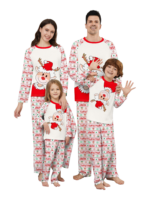 Family Christmas pyjamas, Ghibli style, Reindeer motif