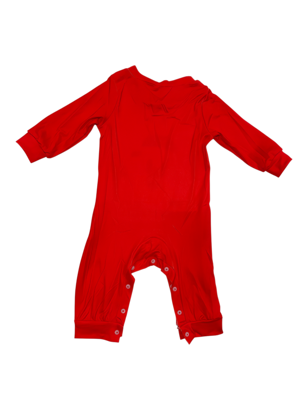 Familienpyjama mit Rentieraufdruck für die ganze Familie, rot und grün