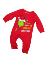 Grinch pyjama print en Grinch motief, Vrolijk kerstfeest, familie, koppels